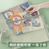 Student subject classification bags, mesh subject bags, storage bags for primary and secondary school Chinese and mathematics test papers and homework, A4 file bags Specification image